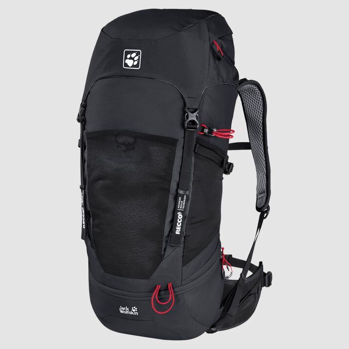 Mochila Senderismo Jack Wolfskin Kalari Trail 36 Recco Hombre Negros Mexico-4121567